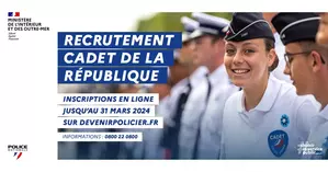 Recrutement des Cadets de la République